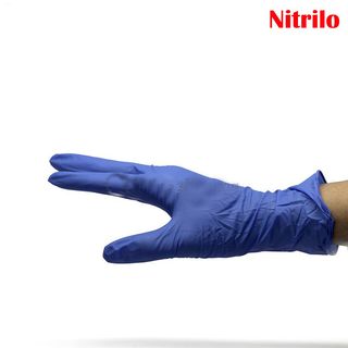 Guantes X 7 Nitrilo Azul Talla XS (100 uds)