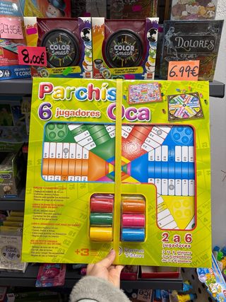 Juego Parchís y Oca 6 Jugadores