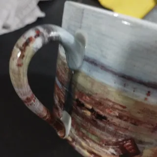 Tazas de desayuno de porcelana