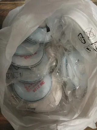 2 Mascarillas 3M con 6 pares de filtros