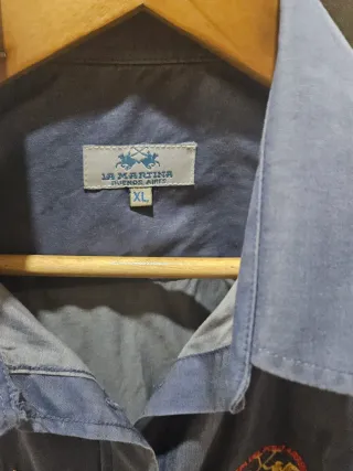 Camisa LA MARTINA Azul Talla L/XL