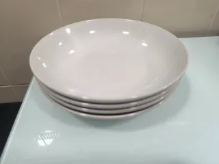 Vajilla Porcelana Blanca Ikea