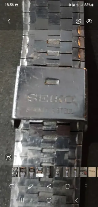 Reloj Seiko Quartz Chronograph Digital