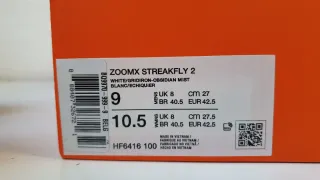 Zapatillas Nike Streakfly 2 Plata/Blanco