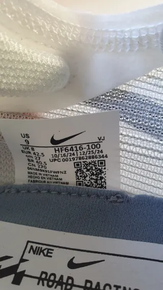 Zapatillas Nike Streakfly 2 Plata/Blanco