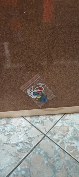 Tablero de corcho sin estrenar