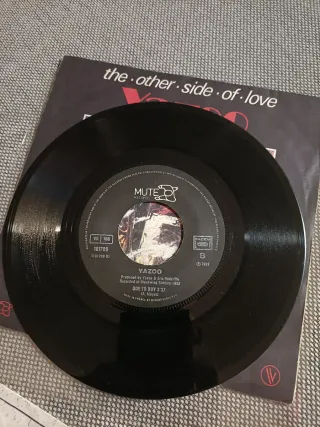 Yazoo lote de 3 singles vinilo 45 rpm 7"