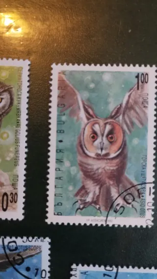 Sellos Bulgaria Aves - lote 109