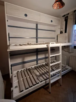 Literas abatibles horizontales con luz LED