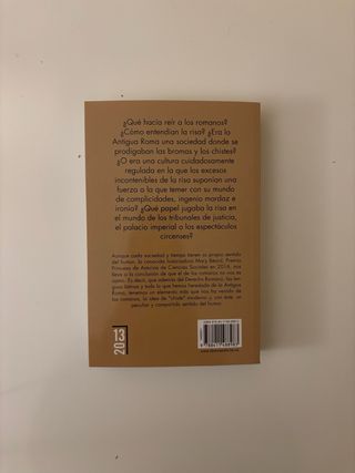 La risa en la Antigua Roma: Sobre contar chiste...