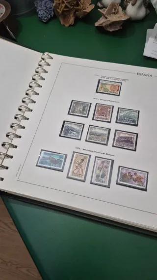 Sellos España 1976-82 .7 año completos Hoja Edifil