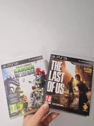 PS3 Juegos: The Last of Us y PvZ Garden Warfare