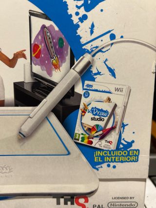 uDraw GameTablet y juego Wii