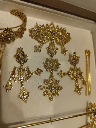 Joyas Fallera Doradas