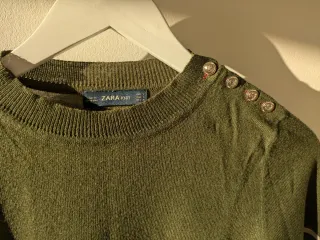 Jersey marinero Zara verde rayas