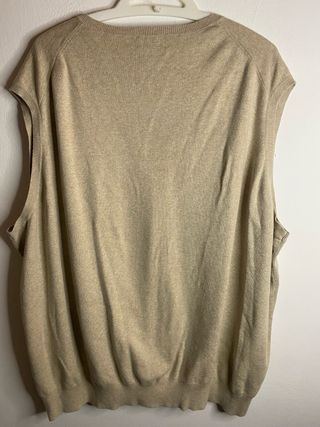 Gilet Ralph Lauren Beige Cotone Uomo