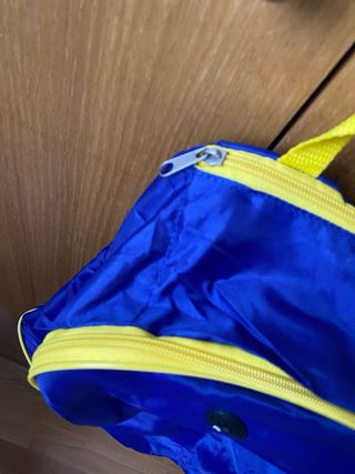 Mochila Vintage Nesquik Azul y Amarillo