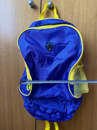 Mochila Vintage Nesquik Azul y Amarillo