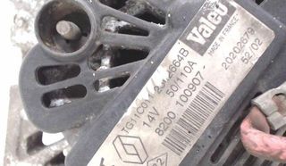 Renault 8200100907 alternador megane ii 342755