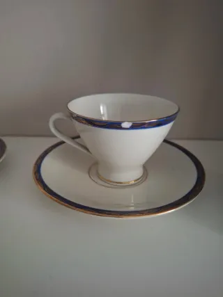 Set Tazzine Porcellana Vintage Anni 50/60