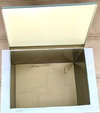 Scatola latta vintage Alemagna anni '80