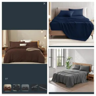 Funda Nórdica Marrón + Juego de sabanas 135 + 150