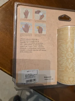 Bordo Decorativo Decora 130mm x 10mt