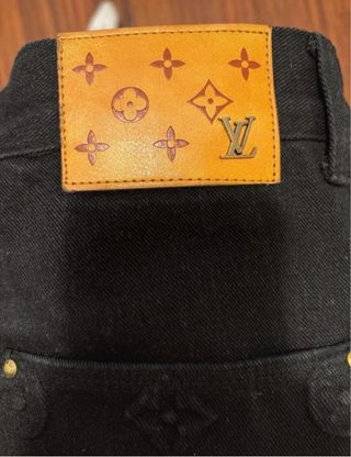 Jeans Louis Vuitton Neri