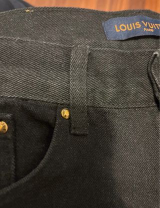 Jeans Louis Vuitton Neri