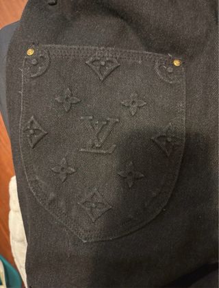 Jeans Louis Vuitton Neri