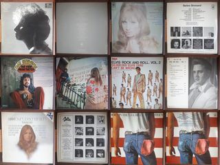 16 LPs Springsteen, Dylan, Elvis y +. Lote 16