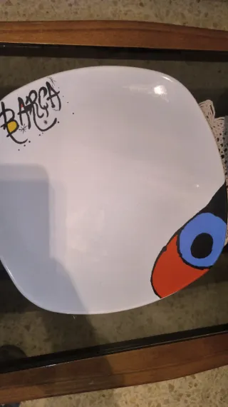 VAJILLA COMPLETA MIRÓ FC BARCELONA