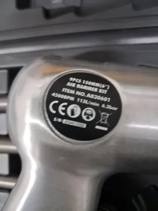 Valigetta pistola aria compressa