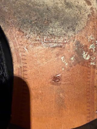 Zapatos vintage negros tejidos