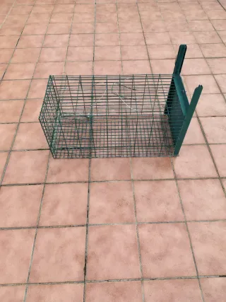 Trampa per animals de metall