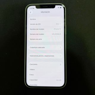 iPhone 12 Verde Menta libre