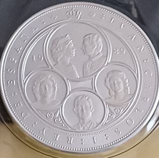 Moneda 10000 Pesetas 1989 Juan Carlos I