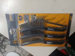 Set 4 spazzole filo metallico