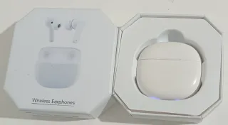 Auriculares inalámbricos blancos