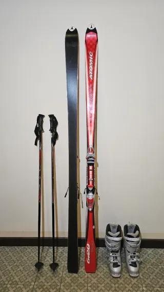 Esquís Atomic ProCan 1.90 y Botas Salomon 40 1/3