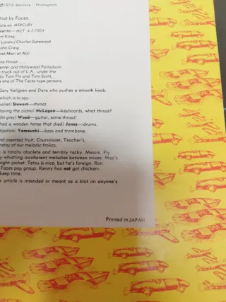 Rod Stewart / Faces Live Coast to Coast. Vinilo lp