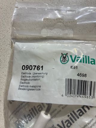 Electrodo Caldera Vaillant 090761
