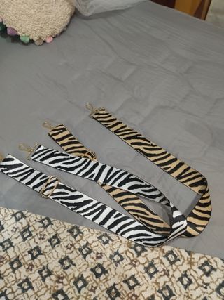Correas para bolso animal print