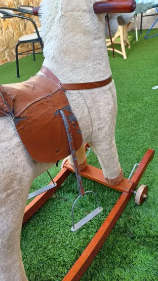 Caballo balancín vintage