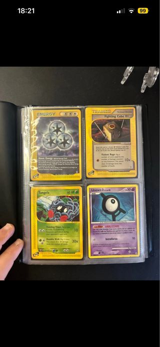 Album Vecchio Pokemon Carte