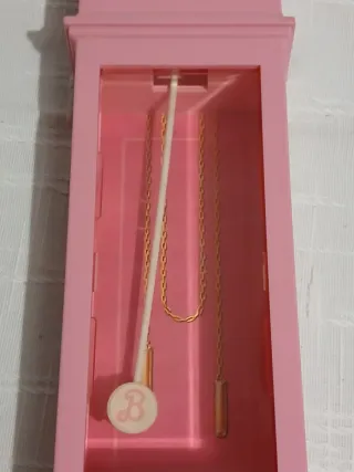 Orologio a pendolo Barbie rosa