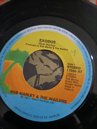 Bob Marley single 7" 45 rpm Exodus