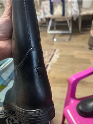 Botas de agua negras niña 30