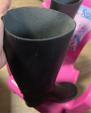 Botas de agua negras niña 30