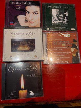 6 CDs Música Clásica Española